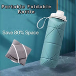 Global Trend™ Foldable Travel, Gym, Hiking Drinks Bottle  - 600 ML