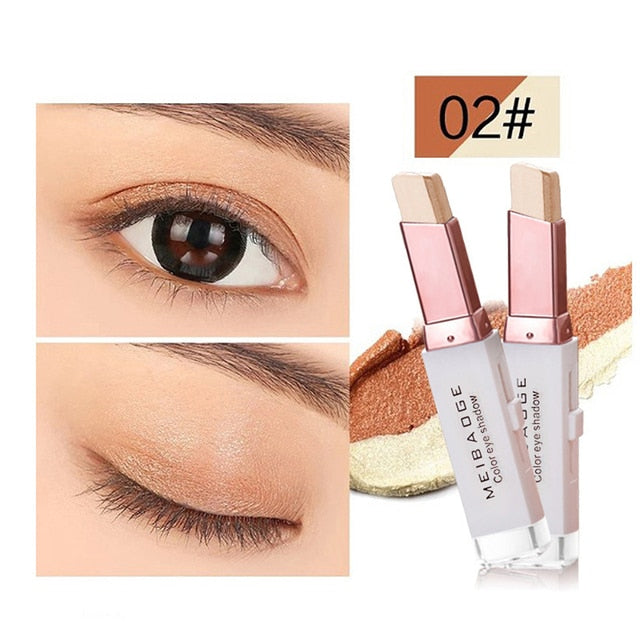 Double Colour Glitter Eyeshadow - Waterproof Eyeshadow